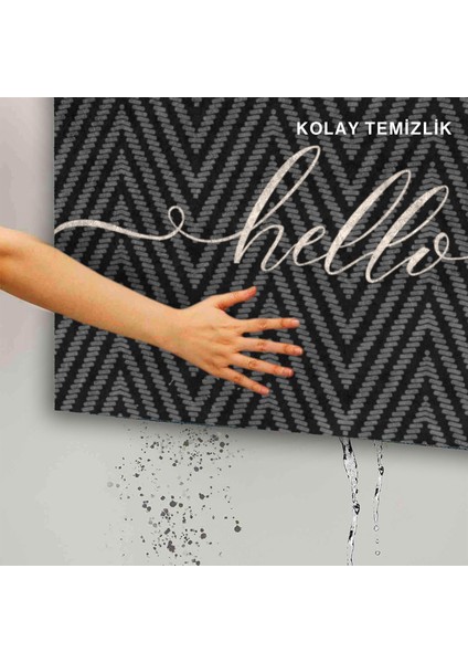 Hello Zigzag Kapı Önü Paspası