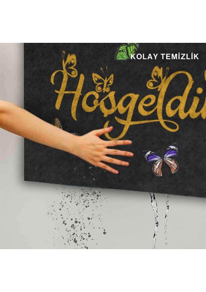 Altın Kelebek Kapı Önü Paspası