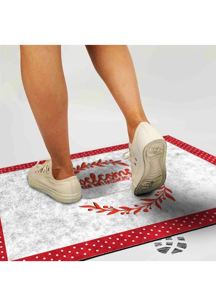 Kırmızı Karşılama Kapı Önü Paspası fiyatları