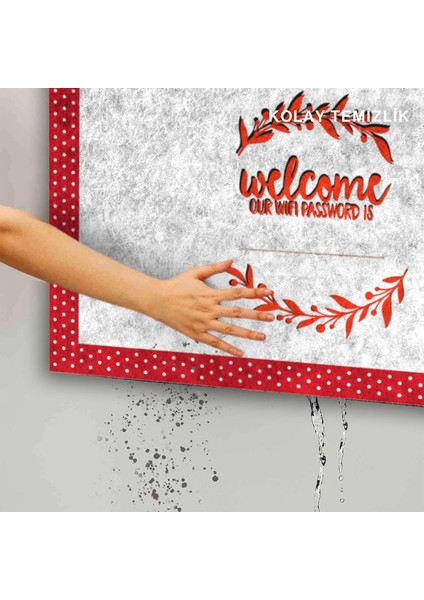 Kırmızı Karşılama Kapı Önü Paspası indirimleri