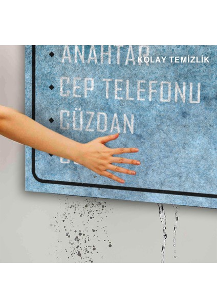 Unutma Listesi Kapı Önü Paspası