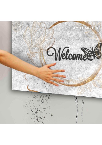 Butterfly Welcome Kapı Önü Paspası