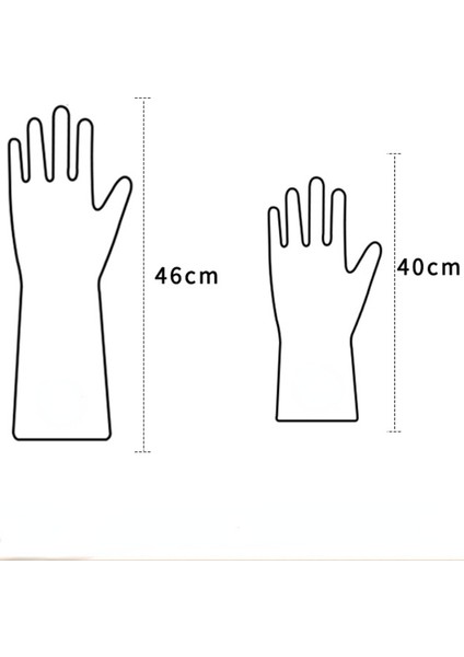Yeşil Stil 40CM Kadın Su Geçirmez Elastik Kauçuk Lateks Bulaşık Eldiveni Kaymaz Mutfak Dayanıklı Temizlik Ev Işleri Bulaşık Yıkama Araçları (Yurt Dışından) modelleri