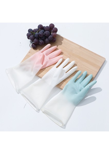 Pembe Tarzı E 8cm 3parça Yıkama Eldiveni Su Geçirmez Kauçuk Ince Temizlik Mutfak Dayanıklı Lateks Yıkama Kıyafetler Kauçuk Fırça Kase Ev Eldiveni (Yurt Dışından) modelleri