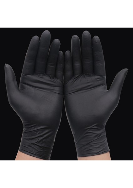 Siyah Stil S Beden Siyah Tek Kullanımlık Eldiven Lateks Ev Temizliği Yemek Kauçuk Bahçe Eldiveni Sol ve Sağ El Için Evrensel (Yurt Dışından) fiyatları