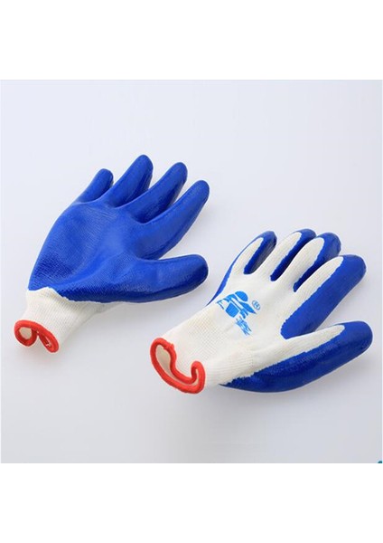 3 Adet Tarzı 3 Çift Iş Güvenliği Koruyucu Eldiven Aşınmaya Dayanıklı Yağ Geçirmez Kaymaz Bahçe Eldiveni Rahat Çalışma Eldiveni (Yurt Dışından)