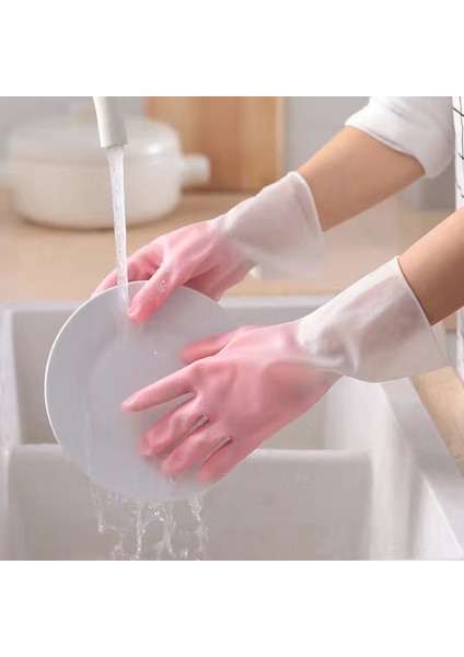 Yeşil Tarzı S Beden 1 Çift Silikon Temizlik Eldiveni Bulaşık Yıkama Temizlik Eldiveni Sünger Bulaşık Yıkama Eldiveni Temizlik Araçları (Yurt Dışından) fırsatları
