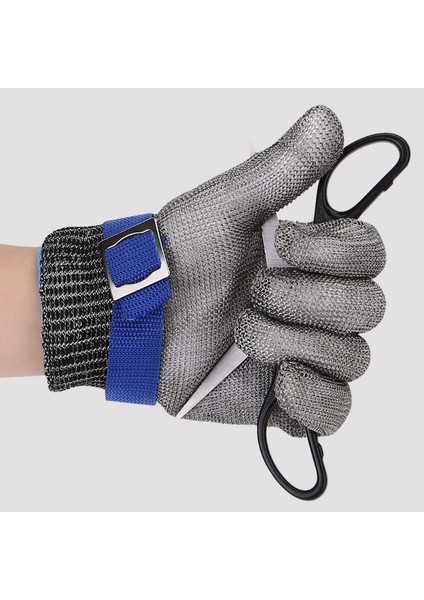Tel Eldiven 1 Adet Tarzı Xl Boyutu Paslanmaz Çelik Sınıfı 5 Kesilmeye Karşı Dayanıklı Et Kesme Bahçe El Koruma Iş Güvenliği Çelik Tel Eldiven (Yurt Dışından) modelleri