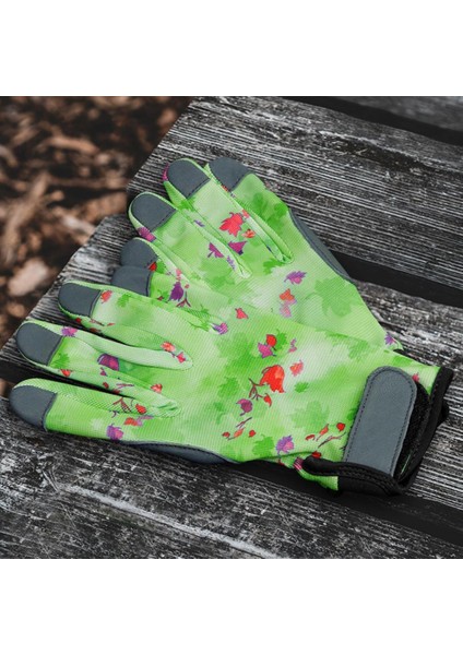 Yeşil Stil Xl Boyutu Bahçe Işleri Için Baskılı Bahçe Eldiveni Elastik Bilek Polyester Kumaş Iş Eldiveni Dokunmatik Ekran Yumuşak Unisex Eldiven (Yurt Dışından) fiyatları