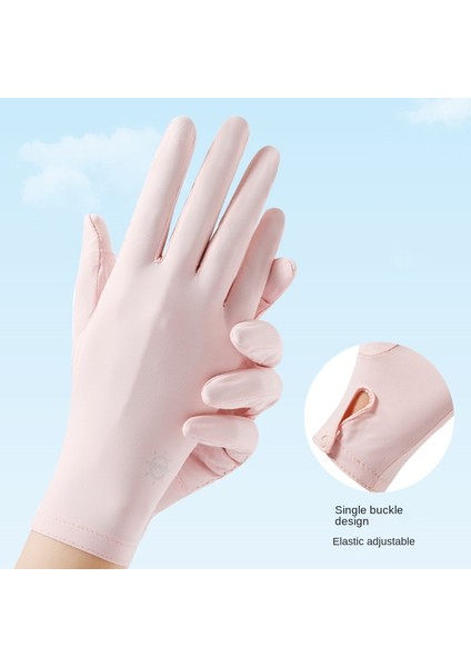 Pembe Tarzı Kadın Güneş Koruma Eldivenleri Yaz Ince Binicilik Viskon Fiber Kol Koruyucu Fitness Kaymaz Buz Nefes Alabilir Dokunmatik Ekran (Yurt Dışından) fırsatları