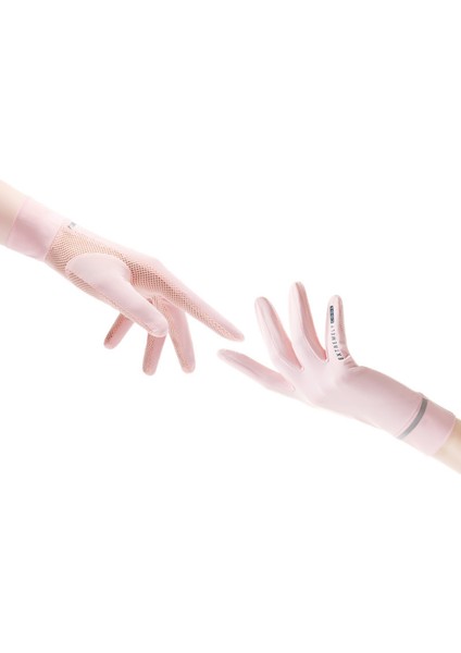 Pembe Tarzı Kadın Güneş Koruma Eldivenleri Yaz Ince Binicilik Viskon Fiber Kol Koruyucu Fitness Kaymaz Buz Nefes Alabilir Dokunmatik Ekran (Yurt Dışından) indirimleri