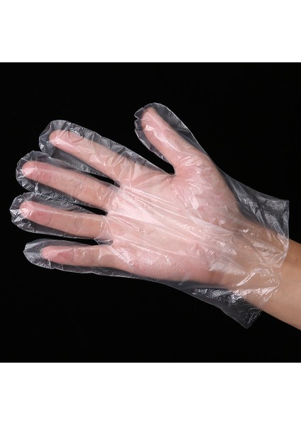 200 Pcs Tarzı Plastik Büyük Tek Kullanımlık Polietilen Şeffaf Eldiven Gıda Işleme Pişirme Temizlik Mutfak Restoran Barbekü Aksesuarı (Yurt Dışından) fiyatları