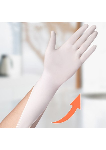 MAVI-100 Adet Tarzı M Boyutu Tek Kullanımlık Bulaşık Yıkama Eldiveni Su Geçirmez Anti-Leke Gıda Sınıfı Dayanıklı Ev Işleri Eldiveni Mutfak Temizlik Araçları (Yurt Dışından) indirimleri