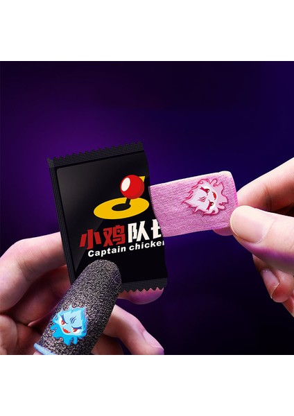 Pembe Tarzı Pubg Mobile Dokunmatik Ekran Için 2 Renkli Ter Geçirmez Oyun Parmak Kılıfı 1 Çift Oyun Parmak Kapakları Luminous Pro Oyun Aksesuarları (Yurt Dışından) fırsatları