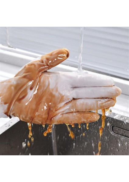 Pembe 16)S 16 Adet Tarzı Toz Geçirmez Mutfak Bulaşık Yıkama Su Geçirmez Yüksek Elastikiyet Kauçuk Nitril Eldiven Yağ Dumanı Ev Eldiveni (Yurt Dışından) fiyatları