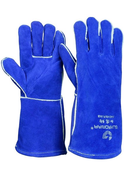 Kırmızı Stil Güvenlik Koruma Kaynak Eldiveni Alev Geçirmez Kaymaz Kalın Iki Katlı Dana Derisi Dayanıklı Dış Mekan Inşaat Iş Eldivenleri (Yurt Dışından) fırsatları