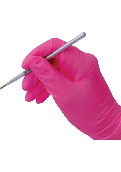 Beyaz 50 Adet Tarzı M Boyutu 50 Adet Tek Kullanımlık Nitril Eldiven Su Geçirmez Alerjiye Uygun Mutfak Bahçe Ev Temizlik Eldiveni Pembe Siyah (Yurt Dışından) indirimleri