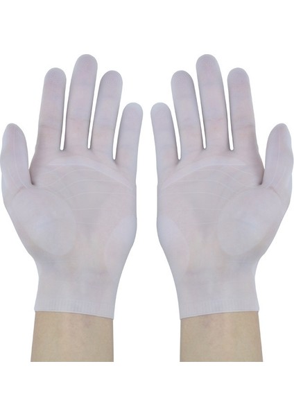 Beyaz Stil Silikon Temizlik Eldiveni Bulaşık Yıkama Temizlik Eldiveni Sünger Bulaşık Yıkama Eldiveni Temizlik Araçları (Yurt Dışından)