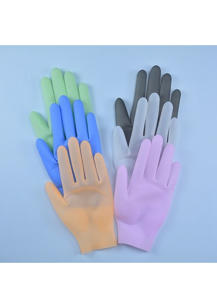 Beyaz Stil Silikon Temizlik Eldiveni Bulaşık Yıkama Temizlik Eldiveni Sünger Bulaşık Yıkama Eldiveni Temizlik Araçları (Yurt Dışından) modelleri