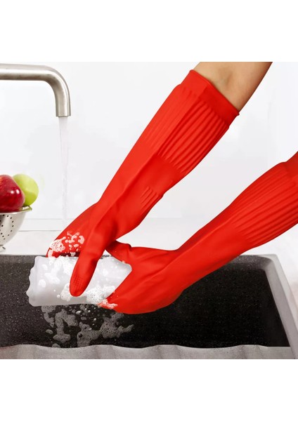 El Klipsi 40G Stili S Beden 1 Çift Uzun Süreli Bulaşık Yıkama Temizlik Eldiveni Silikon Kauçuk Bulaşık Yıkama Eldiveni Ev Temizleyici Mutfak Temiz Aracı (Yurt Dışından) modelleri