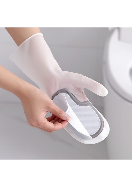 Kırmızı Stil 1 Çift Bulaşık Yıkama Temizlik Eldiveni Sihirli Silikon Kauçuk Bulaşık Yıkama Eldiveni Ev Temizlik Aracı Olan Mutfak Temizleyici (Yurt Dışından) fırsatları