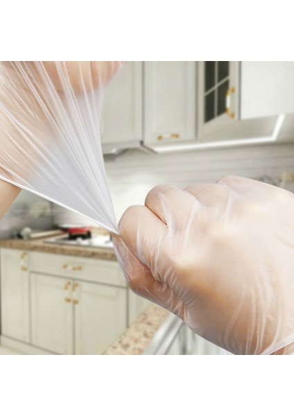 20 Adet Tarzı S Beden Restoran Temizlik Pişirme Eldiveni Mutfak Aksesuarları Için Çevre Dostu Tek Kullanımlık Eldiven Gıda Plastik Eldiven (Yurt Dışından) indirimleri