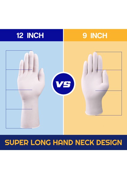 50 Adet Tarzı M Boyutu Uzun Tek Kullanımlık Nitril Eldiven Lateks Ücretsiz Mutfak Temizlik Eldiveni Dokunmatik Ekran Su Geçirmez Eldivenler (Yurt Dışından) modelleri