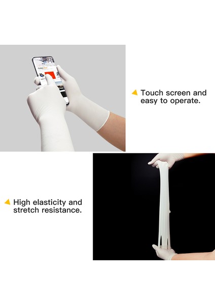 50 Adet Tarzı M Boyutu Uzun Tek Kullanımlık Nitril Eldiven Lateks Ücretsiz Mutfak Temizlik Eldiveni Dokunmatik Ekran Su Geçirmez Eldivenler (Yurt Dışından) indirimleri