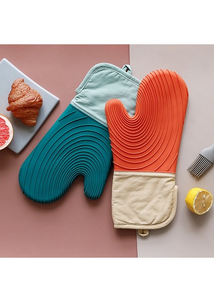 Göl Mavisi Tarzı 33X11,5 cm Silikon Pamuk Bulaşık Yıkama Sünger Kauçuk Temizlik Eldiveni Mutfak Temizliği 1 Adet (Yurt Dışından) fiyatları