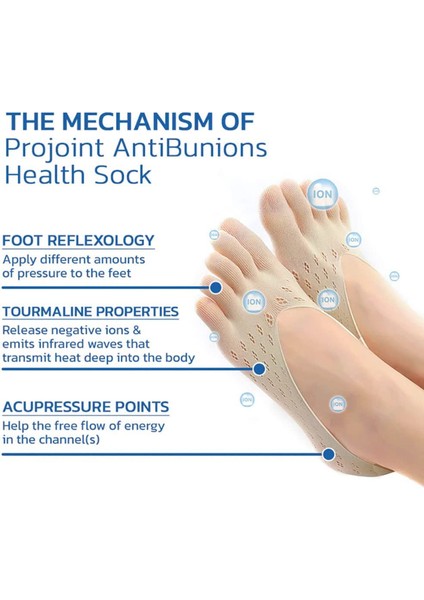 5 Çift Tarzı Kadın Ortopedik Sıkıştırma Parmak Arası Çorapları, Jel Sekmesi ile Tam Parmak Yoga Çorabı, Yumuşak Nefes Alan Beş Parmak Çoraplar (Yurt Dışından) fırsatları