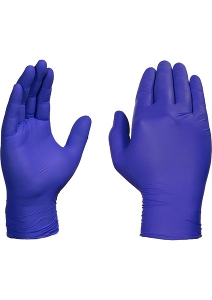 Lacivert 50PCS Tarzı L Boyutu Nitril Tek Kullanımlık Eldiven Endüstriyel Sınıf Lateks ve Tozsuz Vinil Eldiven Mekanik Temizlik Pişirme Güzellik Salonu Gıda Eldivenleri (Yurt Dışından)