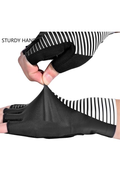 Bir Stil L Boyutu 1 Çift Kaymaz Silika Jel Bisiklet Sürme Eldiveni Dağ Bisikleti Şok Eldiveni Spor Eldiveni Yaz Yarım Parmak Bisiklet Eldiveni (Yurt Dışından) modelleri