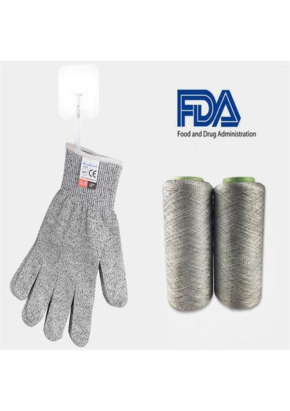 Kesilmeye Dayanıklı Stil S Beden Kesilmeye Karşı Dayanıklı Eldiven Seviye 5 Koruma Dokunmatik Eldiven Gıda Güvenliği Mutfak Eldiveni Dilimleme Pişirme Şef Bıçağı Balık Için (Yurt Dışından) fırsatları