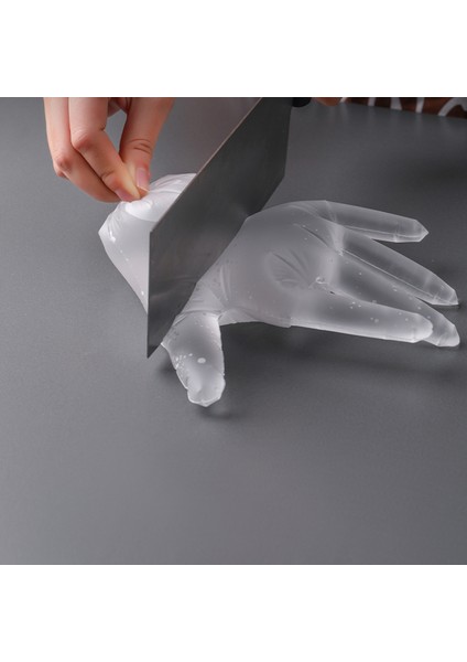 Bir Çanta Tarzında 100 Adet L Boyutu Gıda Sınıfı Tek Kullanımlık Eldiven Ev Tpe Film Eldiven Kalın Dayanıklı Mutfak Temizlik Yağ Geçirmez ve Leke Tutmayan (Yurt Dışından) indirimleri