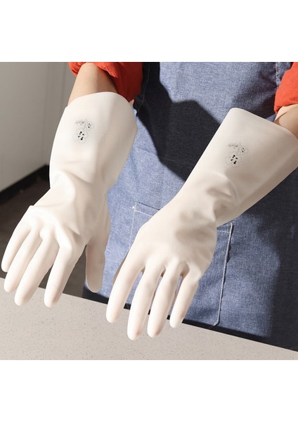 Renk 4 Stili M Boyutu Kaymaz Dayanıklı Delinmez Yumuşak Rahat Ev Yıkama Bulaşık ve Çamaşır Eldiveni Ev Işleri Temizlik Araçları (Yurt Dışından) fırsatları