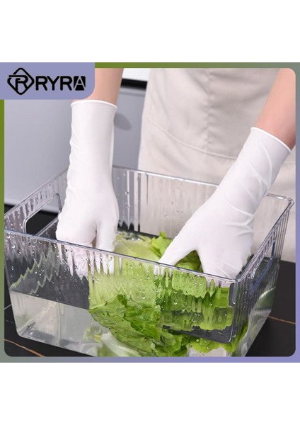Beyaz 30)S 30PC Stili Mutfak Bulaşık Yıkama Toz Geçirmez Sgs Gıda Sınıfı Sertifikalı, Yiyeceklerle Doğrudan Kullanılabilir, Gıda Sınıfı Tek Kullanımlık Olmayan Eldivenler (Yurt Dışından) indirimleri