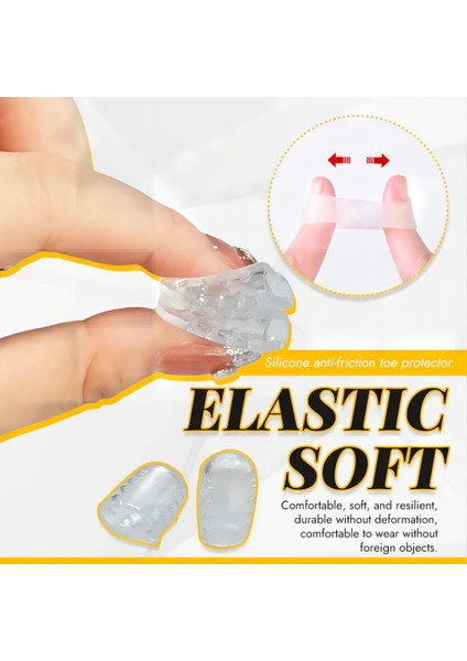 20 Adet Tarzı Silikon Sürtünme Önleyici Ayak Parmak Koruyucu Kapak Başparmak Ayak Bakım Aracı Ayak Parmak Koruyucu Türübün Koruma (Yurt Dışından) modelleri