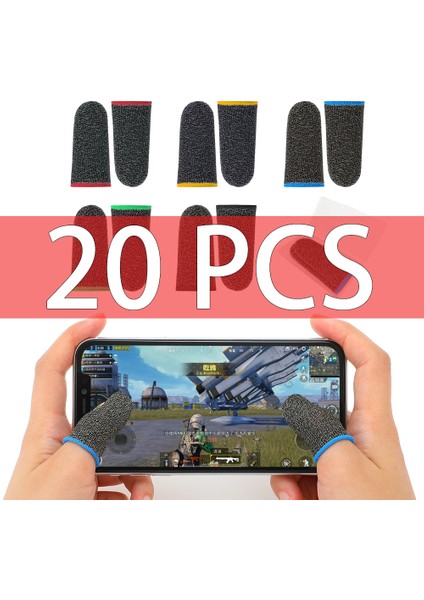 Siyah Stil 10 Adet Pubg Için Yeni Parmak Kılıfı Oyun Kontrolcüsü Ter Geçirmez Hassas Dokunmatik Ekran Oyun Parmak Eldiveni (Yurt Dışından) fiyatları