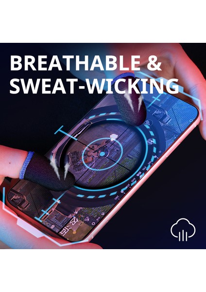 Siyah Stil 10 Adet Pubg Için Yeni Parmak Kılıfı Oyun Kontrolcüsü Ter Geçirmez Hassas Dokunmatik Ekran Oyun Parmak Eldiveni (Yurt Dışından) fırsatları