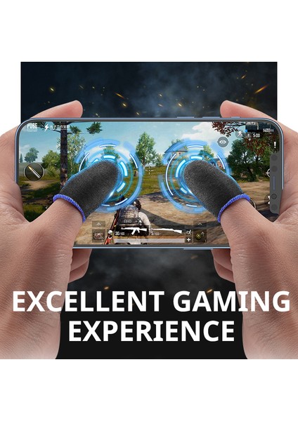 Siyah Stil 10 Adet Pubg Için Yeni Parmak Kılıfı Oyun Kontrolcüsü Ter Geçirmez Hassas Dokunmatik Ekran Oyun Parmak Eldiveni (Yurt Dışından) indirimleri