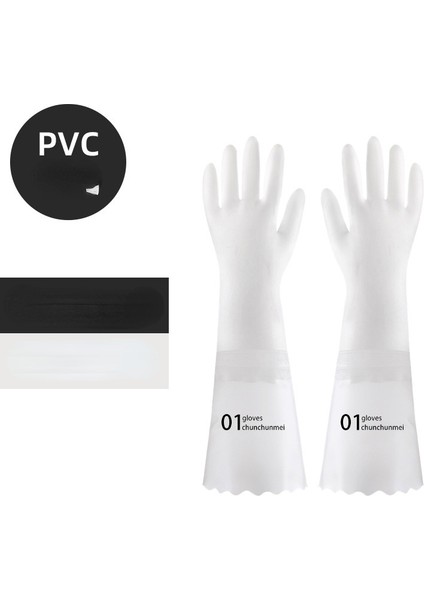 Geniş Stil S6.5-8 Kadın Kış Iş Eldiveni Ev Işleri Mutfak Dayanıklı Yıkama Kauçuk Bulaşık Yıkama Süet Su Geçirmez (Yurt Dışından) fiyatları