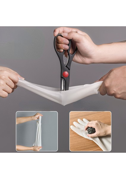 Geniş Stil S6.5-8 Kadın Kış Iş Eldiveni Ev Işleri Mutfak Dayanıklı Yıkama Kauçuk Bulaşık Yıkama Süet Su Geçirmez (Yurt Dışından) fırsatları