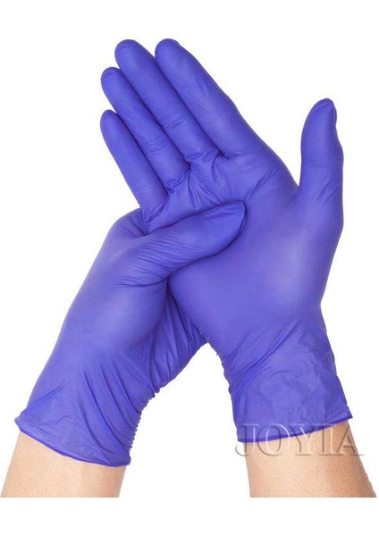 100 Adet Tarzı S Beden Mor Nitril Sentetik Tek Kullanımlık Eldiven Tozsuz Küçük Orta Büyük Kadın Erkek Iş Güvenliği Mutfak Temizlik Ev Eldiveni (Yurt Dışından) indirimleri