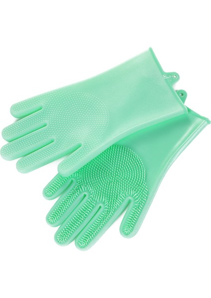 Mavi Stil Mutfak Restoran Için Güvenli Çevre Dostu Kalınlaştırılmış Temizlik Eldivenleri (Yurt Dışından) fiyatları