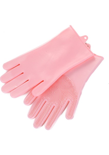 Mavi Stil Mutfak Restoran Için Güvenli Çevre Dostu Kalınlaştırılmış Temizlik Eldivenleri (Yurt Dışından) fırsatları