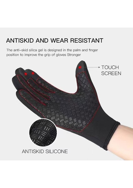 SS15 Tarzı M Boyutu 2023 Yeni Erkek ve Kadın Dokunmatik Ekran Eldiveni Kış Sıcak Tüm Parmak Eldiven Bisiklet Kayak Açık Kamp Yürüyüş Motosiklet (Yurt Dışından) indirimleri