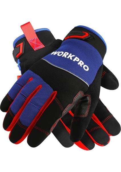 Siyah Stil M Boyutu Tam Parmak Dokunmatik Ekran Iş Eldivenleri Mekanik Çalışan Erkekler Iş Eldivenleri Kaplama Eldivenler Çalışma Koruma Eldivenleri (Yurt Dışından)