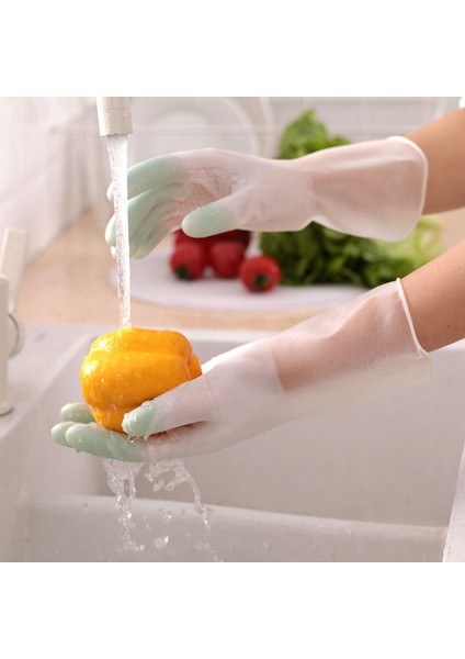 Mavi 3 Çift Stili L Boyutu Yaz Bulaşık Eldiveni Kadın Ince Su Geçirmez Dayanıklı Ev Mutfak Sebze Yıkama Çamaşır Lastik Lateks Plastik (Yurt Dışından) indirimleri