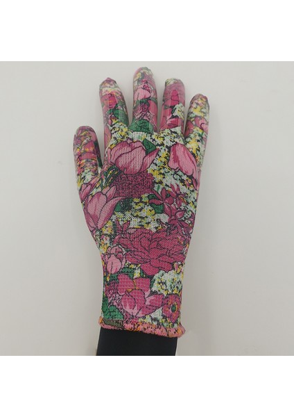 No.4 Stili M Boyutu 1 Çift Bahçe Eldiveni Kadın Çalışma Eldiveni Dikenlere Dayanıklı Kaymaz Dış Mekan Koruyucu Eldiven Nitril Temizlik Eldiveni (Yurt Dışından) modelleri