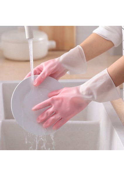 Mavi Stil L Boyutu 1 Çift Eldiven Mutfak Silikon Temizlik Eldiveni Sihirli Silikon Bulaşık Yıkama Eldiveni Ev Temizleyici Kauçuk Mutfak Temizlik Aracı (Yurt Dışından) fiyatları